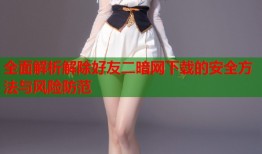 全面解析解除好友二暗网下载的安全方法与风险防范