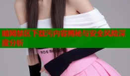 暗网禁区下载污内容揭秘与安全风险深度分析
