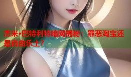 杰米·巴特利特暗网揭秘：罪恶淘宝还是自由乐土？