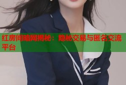 红房间暗网揭秘：隐秘交易与匿名交流平台