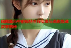 暗网黑市中的模特生存实录与逃脱惊魂故事揭秘