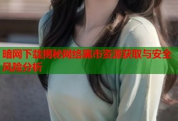 暗网下载揭秘网络黑市资源获取与安全风险分析