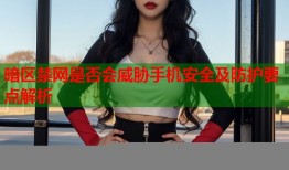 暗区禁网是否会威胁手机安全及防护要点解析