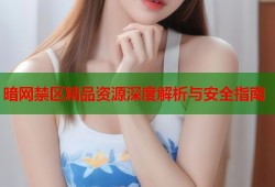 暗网禁区精品资源深度解析与安全指南