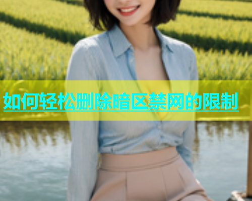 如何轻松删除暗区禁网的限制