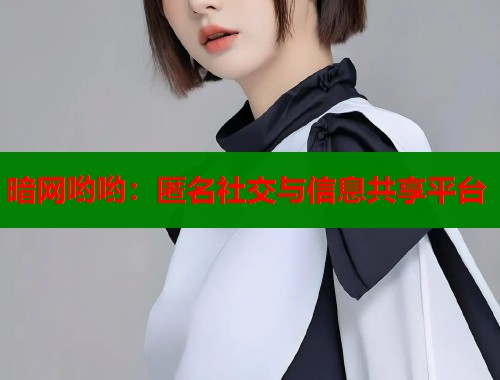 暗网哟哟：匿名社交与信息共享平台