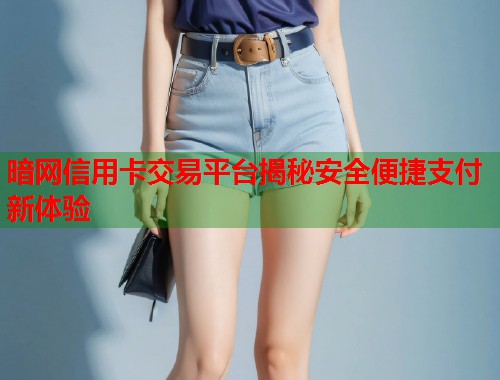 暗网信用卡交易平台揭秘安全便捷支付新体验