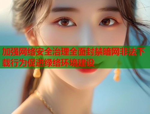 加强网络安全治理全面封禁暗网非法下载行为促进绿络环境建设