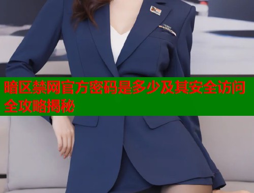 暗区禁网官方密码是多少及其安全访问全攻略揭秘