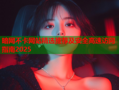 暗网不卡网站精选推荐及安全高速访问指南2025