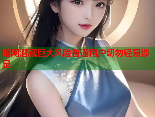 暗网潜藏巨大风险普通用户切勿轻易涉足
