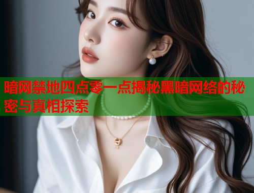 暗网禁地四点零一点揭秘黑暗网络的秘密与真相探索