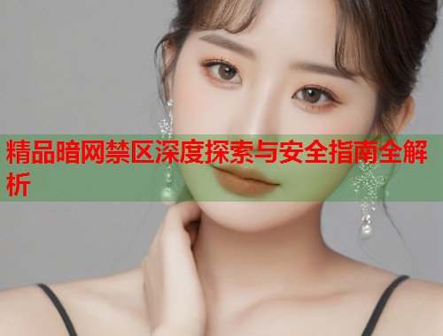 精品暗网禁区深度探索与安全指南全解析